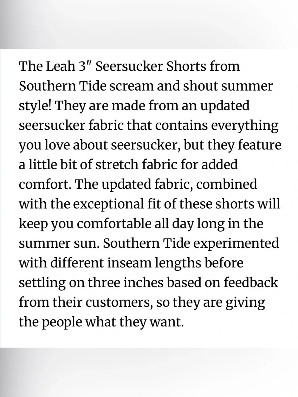Southern Tide Leah Seersucker Shorts in “Boat Blue” Size 8 NWT - Picture 4 of 8